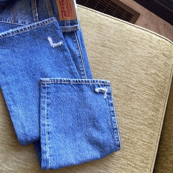 LEVIS RIBCAGE STRAIGHT ANKLE,SUPER HIGH RISE 👖 JEANS .‼️‼️ - Picture 13 of 13